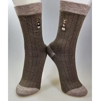 Dámské ponožky Dámské vlněné ponožky Bella - 38-41 / hnědá