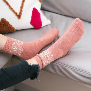 Dámské ponožky Dámské vlněné ponožky Irma - 38-40 / lososová