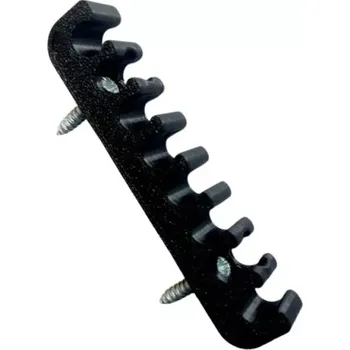 Síťový kabel Držák Ethernet kabelů UTP i FTP montáž na rovnou plochu až pro 8 kabelů (Držák Ethenet kabelů)