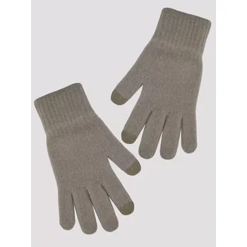 Rukavice Dívčí pletené rukavice RZ028 - 18 / béžová