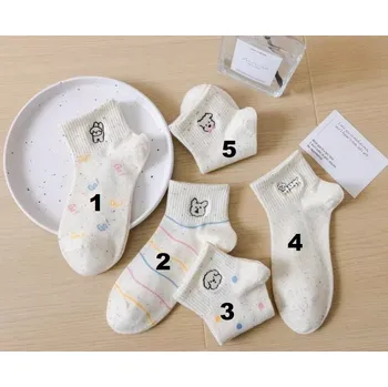 Dámské punčochy Dámské ponožky Puppy - Uni / smetanový melír / 4