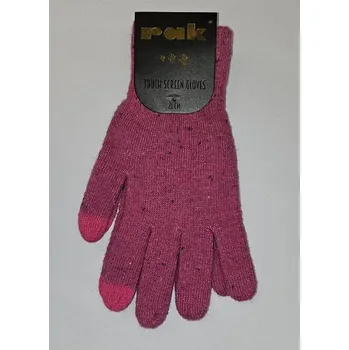 Rukavice Dámské rukavice R-157 - 21 cm / růžová