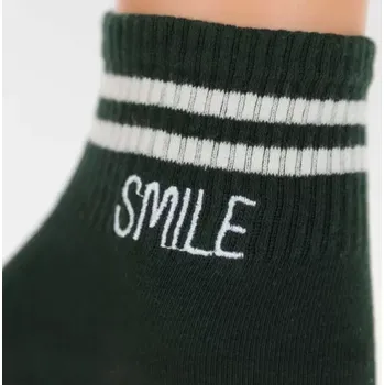 Dámské ponožky Dámské ponožky Smile - 38-41 / tmavě zelená