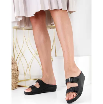 Dámské pantofle KOKA Shoes fashion Pantofle na klínku Y508-2B Velikost: 42