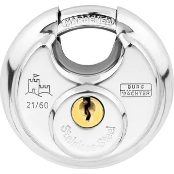 Visací zámek Diskový zámek circle21/60 inox