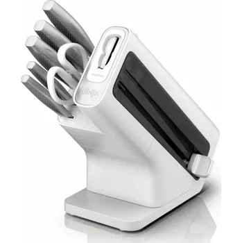 Kuchyňský nůž Ninja StaySharp weiß Messerblock mit Schleifer