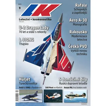 Časopis Letectví + kosmonautika č. 9/2025