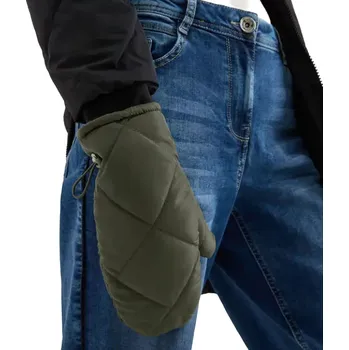 Šála Dámské palčáky Cecil 572865 olivová velikost uni