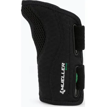 Ortéza na pravé zápěstí Mueller Fitted Wrist Brace černá 86271