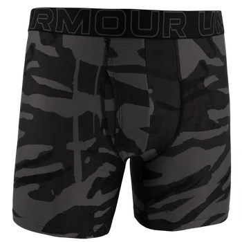 Pánské oblečení Boxerky Under Armour GRAPHIC 6in Boxer Shorts 1383875-004 Velikost XL