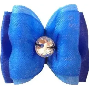 Kosmetika pro psa Mašlička modrá na gumičce 198 (Módní doplňky pro psy)