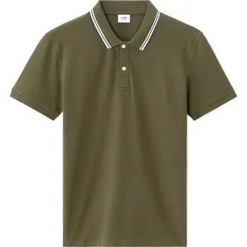 Pánské tričko Celio Polo tričko Leprime 1175494 Khaki L