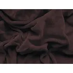 XPOSE® Mikroplyšové prostěradlo Exclusive - tmavě hnědé 90x200 cm 230398286