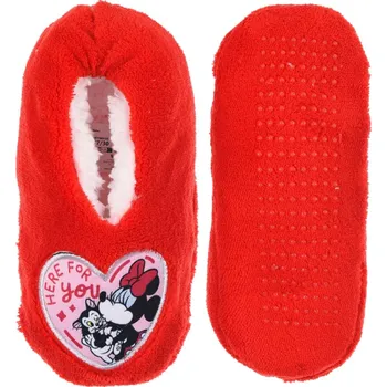 Chlapecké bačkory Pantofle Minnie červené 23/26