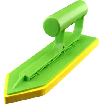 Pěnové hladítko na spáry 23 x 6 cm Houba tloušťka 1 cm Ergonomická ruční pomůcka na spárování obkladů a dlažeb Stavební nářadí