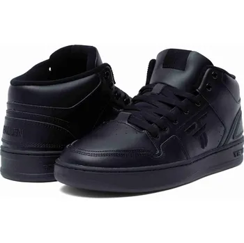Pánské tenisky FALLEN boty - The Decade Black Leather Black (BLACK LEATHER/BLACK) velikost: 41