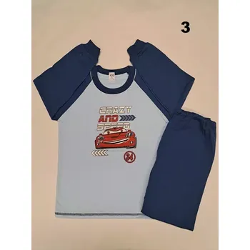 Chlapecké pyžamo Chlapecké pyžamo Auta dlouhé - 122 / tmavě modrá / 3