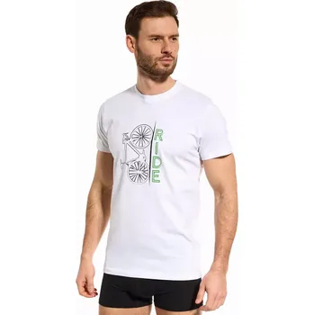 Pánské tričko Pánské triko Ride - M / bílá