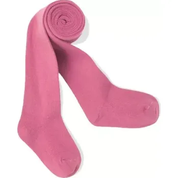 Dámské oblečení Dětské punčocháče Basic - 80-86 / růžová