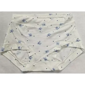 Kalhotky Dívčí kalhotky Macík - 110-116 / smetanová/modrá