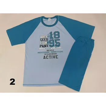 Chlapecké pyžamo Chlapecké pyžamo Game krátké - 146 / modrá / 2