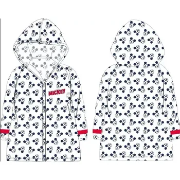 Pláštěnka Dětská pláštěnka Mickey Mouse - 110-116 / bílá/tmavě modrá