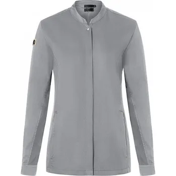 Gastro oděv Karlowsky Prodyšný dámský kuchařský rondon s regulací vlhkosti Barva: šedá ocelová, Velikost: 36 KY134