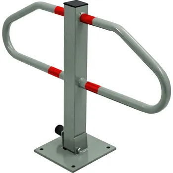 parkovací zábrana Skládací parkovací zábrana BITUXX k připevnění k zemi se zámkem na klíč MS17327