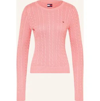 Dámský svetr Tommy Jeans Dámský Svetr, růžová, 40