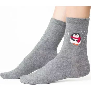 Dámské ponožky Dámské ponožky Pinguin - 35-37 / šedá