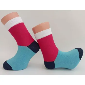 Dámské punčochy Dětské bambusové ponožky Udo - 36-38 / červená