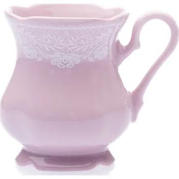 Leander Mary - Anne 250 ml 1 ks růžový porcelán, bílá krajka