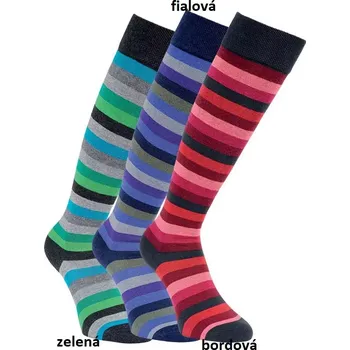 Dámské punčochy Dámské podkolenky Petra - 35-38 / fialová