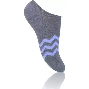 Dětské ponožky Bamboo Wave - 32-34 / tmavě šedá