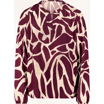 Betty&Co Dámská Halenka, tmavě červená / béžová, 44