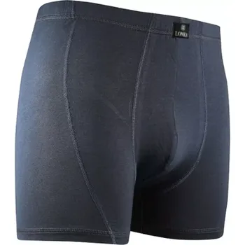 Boxerky Pánské modalové boxerky Bernard - L / tmavě šedá