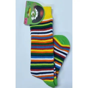 Dámské oblečení Dětské froté podkolenky Fun - 23-26 / žlutá