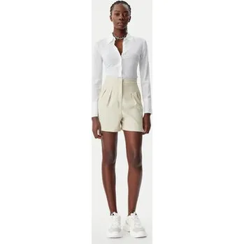 Patrizia Pepe Šortky z materiálu 8P0697/A545-B814 Béžová Regular Fit 38