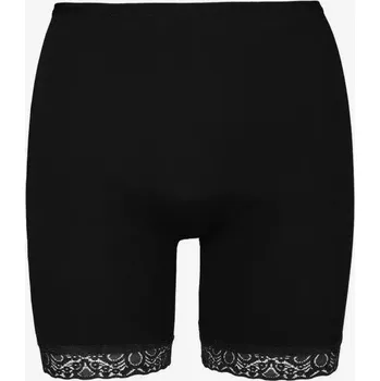 Kalhotky Dámské kalhotky - šortky s krajkou - 2XL / černá