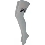 Nadkolenky s mašlí - 37-41 / šedá - 02