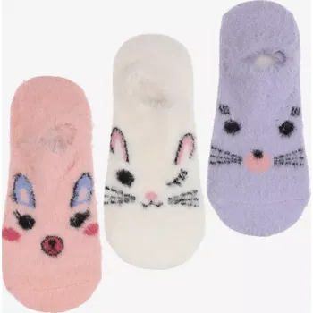 Dámské ponožky MORAJ ABS ťapky CDC350 3 páry multi 35-38