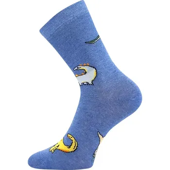 Chlapecké ponožky Dinosaurus - 25-29 / jeansová