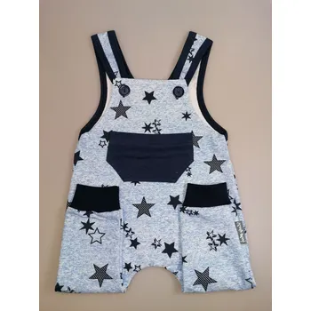 Dámské punčochy Tepláky se šlemi Hvězdy - 92 / modrá