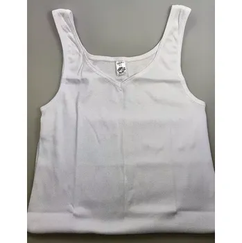 Dámské punčochy Dámské tílko Srdíčko - 50 / bílá