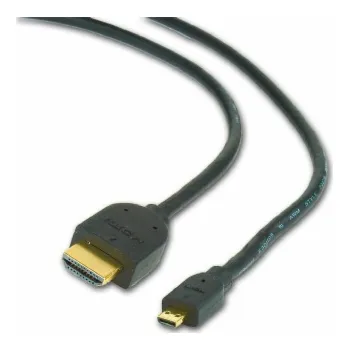 Počítač GEMBIRD CABLEXPERT Kabel HDMI-HDMI micro 4,5m, 1.3, M/M stíněný, zlacené kontakty, černý