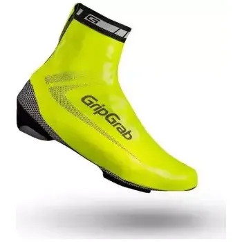 Cyklistické návleky Grip Grab RaceAqua Hi-Vis nepromokavé návleky na tretry žlutá vel. 3XL (48-49)