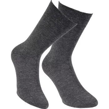 Dámské ponožky Dámské vlněné ponožky Brenda - 35-38 / tmavě šedá