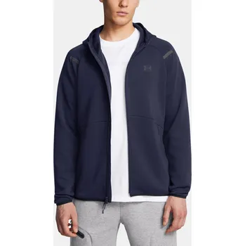 Pánská mikina Pánská mikina Under Armour UA Unstoppable Flc FZ HD 1389352-410 Modrá XL