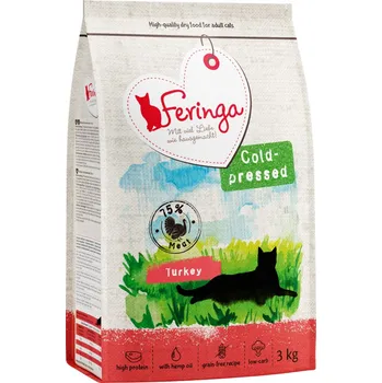 Krmivo pro psa 3kg Feringa Adult za studena lisované krůtí