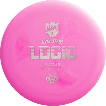 Disc golf Discmania LOGIC Exo (Soft) Barva: Fialová, Váha: 173 g